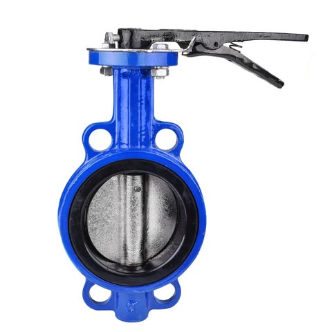 200mm butterfly valve stainless steel disc,metal seat w handle
